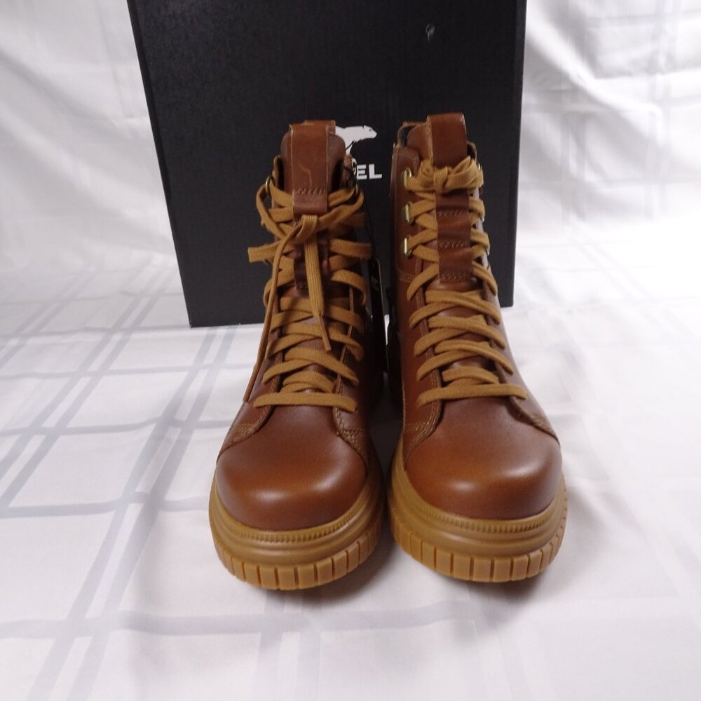 Sorel - ONA Ave Boot Lace, Brown, Waterproof Women's 8.5 - NEW - Picture 3 of 11